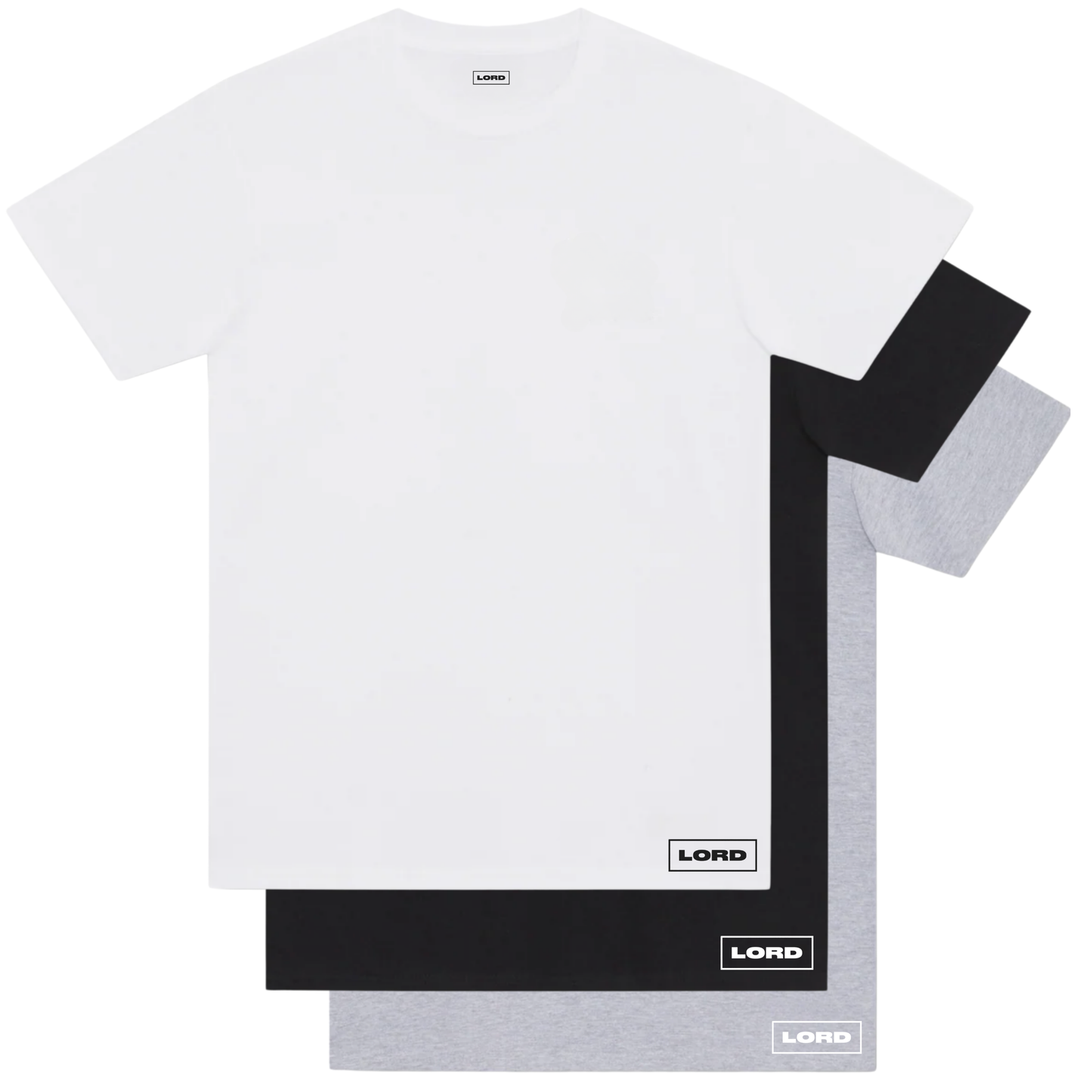 LORD 3 PACK T-SHIRTS