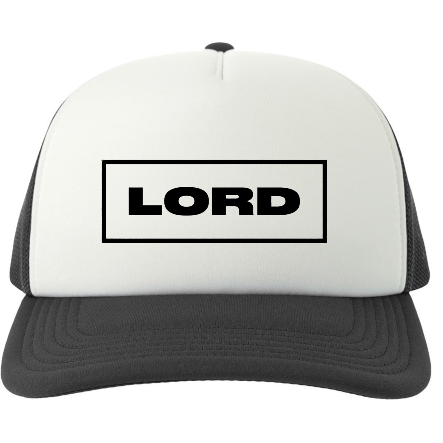 LORD CAP - BLACK/WHITE