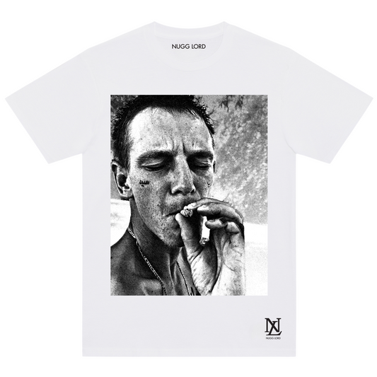 Face Portrait White T-Shirt