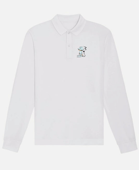 Long sleeve polo