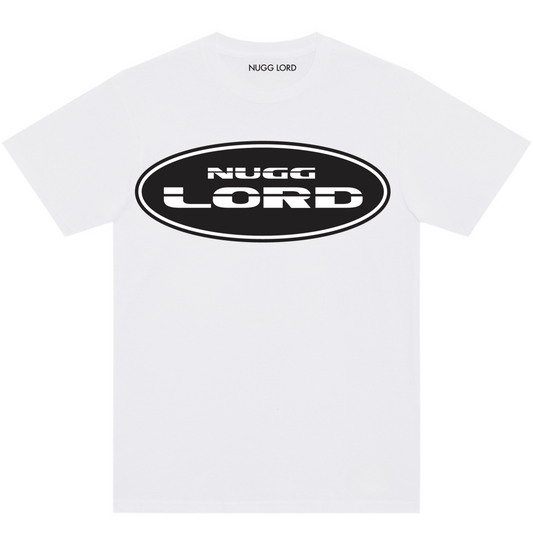 Nug Lord Oval White T-Shirt